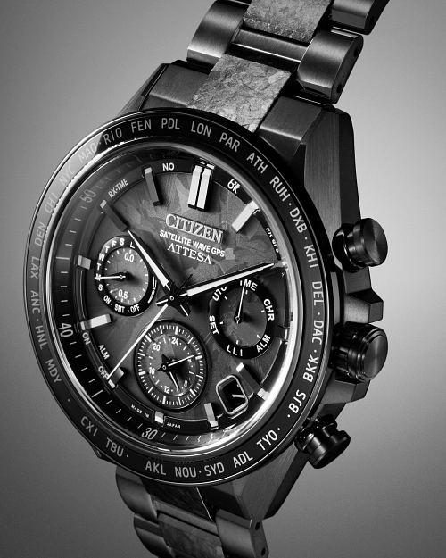 ATTESA HAKUTO-R Black Dial Super Titanium with DLC Coating ATTESA HAKUTO-R Black Dial Super Titanium with DLC Coating